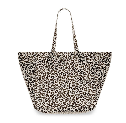 Elisa Leopard Tote