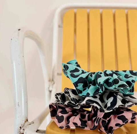 Leopard Scrunchie