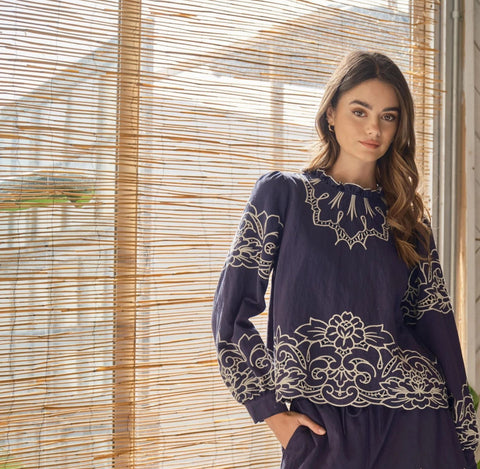 Flora Fauna Blouse