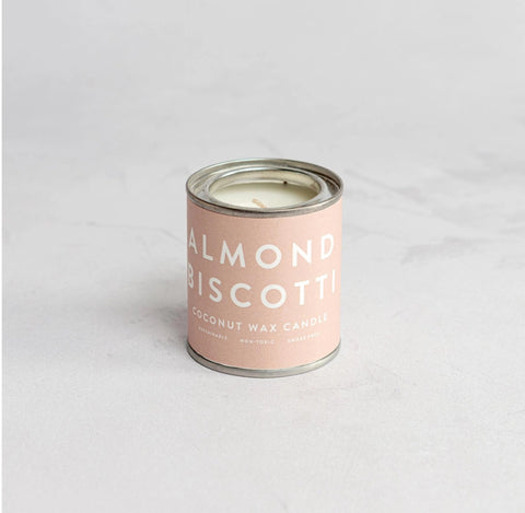 Almond Wax Candle