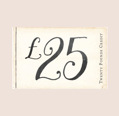 Gift Card. 25