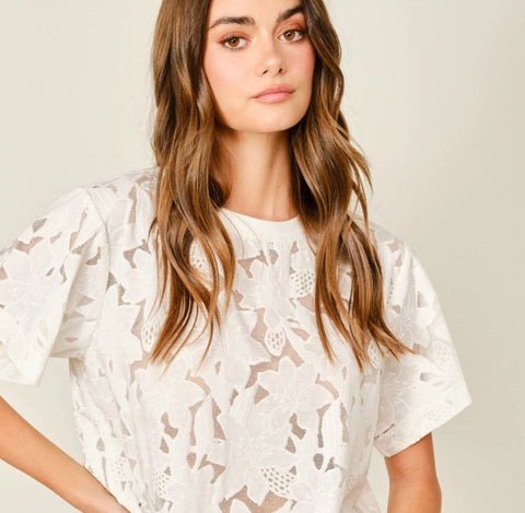 Lace Tee