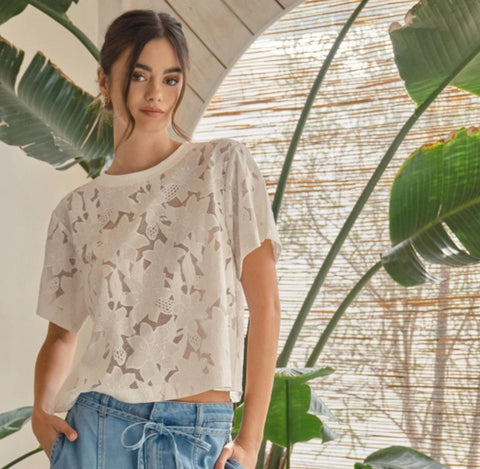 Lace Tee