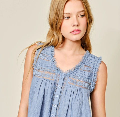 Forget-me-not Vest