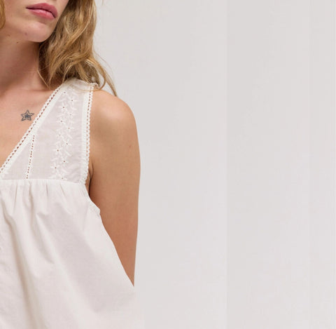 Meadow White Top